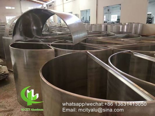 좋은 가격 파우더 코팅 알루미늄 클래딩 패널, 커스터마이즈 가능한 패턴과 기둥 정면 및 커튼 벽에 1.5-10mm 두께 온라인으로