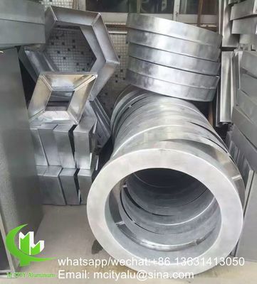 좋은 가격 맞춤 제작 된 파우더 코팅 알루미늄 클래딩 패널 1000x2000mm 전면 커튼 벽 온라인으로