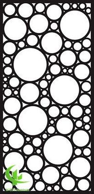 좋은 가격 외관 벽 장식용 알루미늄 구멍 패널 3mm 금속 판과 둥근 포착 패턴 온라인으로