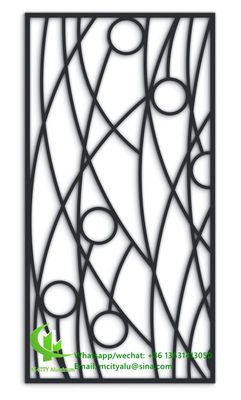 좋은 가격 금속 알루미늄 구멍 패널 레이저 절단 스크린 패널 창문 장식 온라인으로