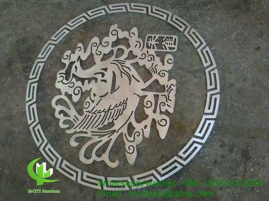 좋은 가격 맞춤형 패턴 파사드 클래딩 및 커튼월 장식을 위한 2.5mm 두께 분체 도장 알루미늄 베니어 시트 온라인으로