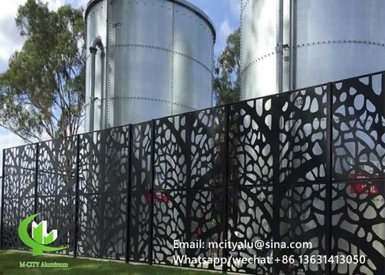 좋은 가격 2mm 두께 알루미늄 홀드 스크린 패널 레이저 절단 패턴과 정면 클래딩을 위한 사용자 정의 가능한 RAL 색상 온라인으로