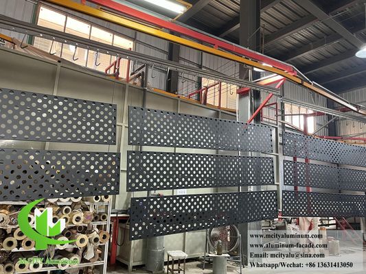 좋은 가격 펀칭 건축 장식 스크린 패널 외관 벽 덮개용 알루미늄 시트 온라인으로