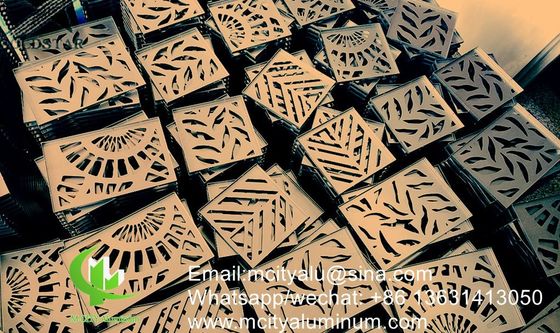 좋은 가격 외관 및 커튼월용 1.5-10mm 두께 맞춤형 RAL 색상 분체 도장 알루미늄 클래딩 패널 온라인으로