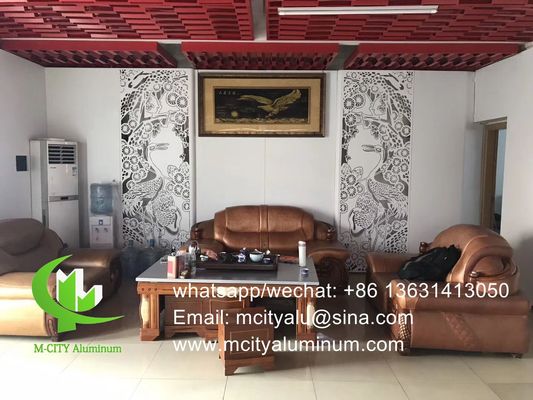좋은 가격 알루미늄 뚫린 고형 패널 금속 외관 패널 커튼 벽 외관 장식용 2.5mm 두께 온라인으로