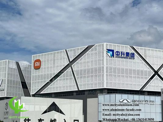 좋은 가격 외면 뚫린 스크린 금속 판 알루미늄 패널 온라인으로