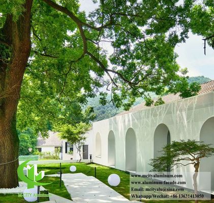 좋은 가격 파우더로 코팅된 구멍이 뚫린 알루미늄 표면판 1200x2400mm 온라인으로