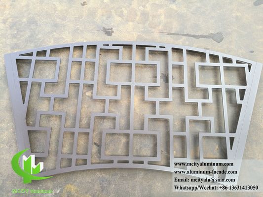 좋은 가격 레이저 절단 금속 스크린 벽 장식용 고형 알루미늄 패널 온라인으로