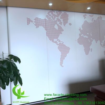 좋은 가격 파우더 코팅 퍼포레이트 알루미늄 패널 1000x2000mm 크기의 정면 클레이딩을위한 사용자 지정 RAL 색상 온라인으로