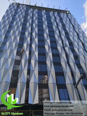 좋은 가격 고체 알루미늄 클래싱 금속 정면 패널 외부 벽 패널 온라인으로