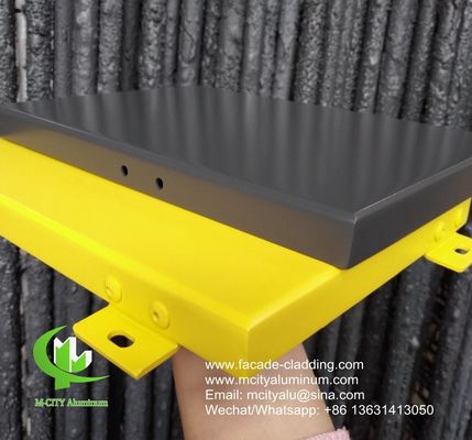 좋은 가격 1.5mm 플루오로카본 코팅 알루미늄 솔리드 패널 온라인으로