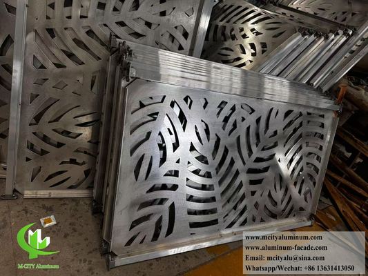 좋은 가격 CNC 절단 패널 울타리 창문에 대한 알루미늄 장식 장판 온라인으로
