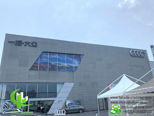 좋은 가격 금속 뚫린 알루미늄 표면 벽 장단 금속 커튼 벽 온라인으로