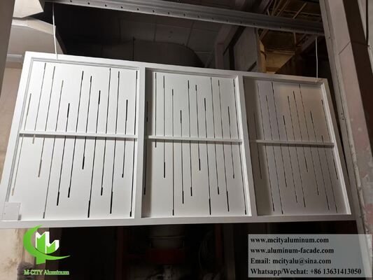 좋은 가격 3mm 두께 분체 도장 알루미늄 격자 패널 (맞춤형 RAL 색상, 외벽 및 울타리용) 온라인으로