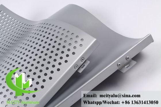 좋은 가격 파우더 코팅 천공 알루미늄 벽 클래딩 (레이저 컷 디자인 및 맞춤형 RAL 색상 적용, 외벽 및 천장용) 온라인으로