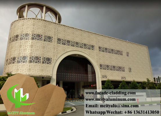 좋은 가격 건축 알루미늄 정면 뚫린 알루미늄 클래싱 공급 업체 중국 온라인으로