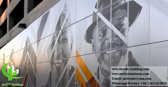 좋은 가격 3mm PVDF 페인트 천공 알루미늄 외장 패널 (맞춤형 RAL 색상 적용, 클래딩용) 온라인으로