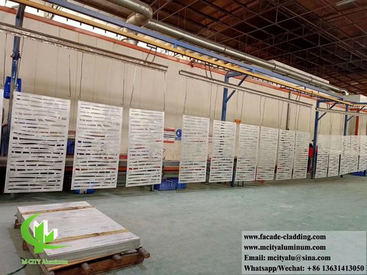 좋은 가격 맞춤형 RAL 색상 및 외벽 마감용 1000x2000mm 크기의 분체 도장 레이저 커팅 알루미늄 패널 온라인으로