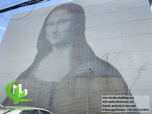 좋은 가격 뚫려진 금속 벽장 장식 고형 알루미늄 금속 판 스크린 온라인으로