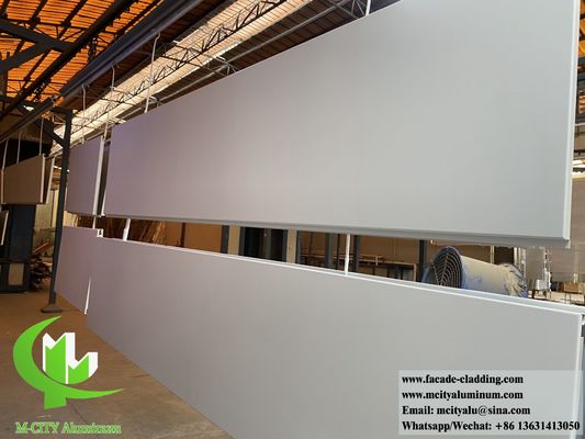 좋은 가격 금속 벽 덮개 알루미늄 패널 건축 금속 정면 시스템 방수 온라인으로