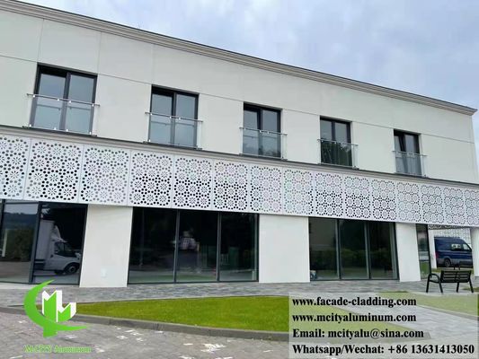 좋은 가격 레이저 절단 금속 스크린 벽 덮개용 알루미늄 구멍 패널 온라인으로