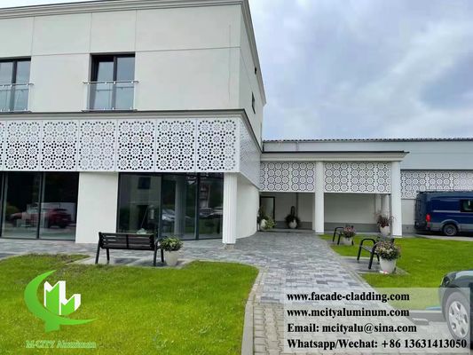 좋은 가격 레이저 절단 금속 스크린 벽 덮개용 알루미늄 구멍 패널 온라인으로