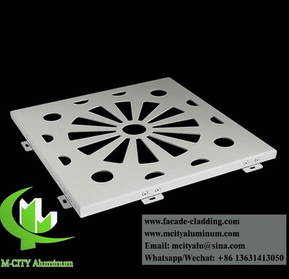 좋은 가격 옥외 장식 스크린 패널 천장 벽 엽 Aluminum Sheet For Ceiling Wall Cladding Facade System 온라인으로