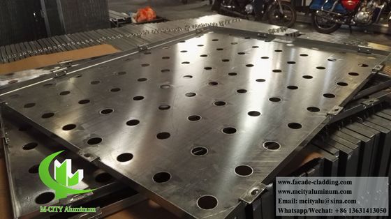 좋은 가격 건축용 금속 구멍 뚫린 엽 알루미늄 패널 온라인으로
