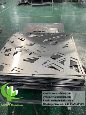 좋은 가격 알루미늄 장식용 개인 정보 보호 패널 금속 장판 4mm 두께 항 노갈 방수 온라인으로