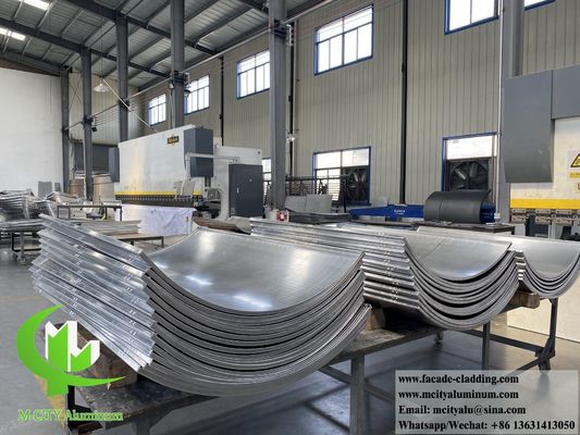 좋은 가격 건축물 금속 벽 패널 맞춤형 디자인 알루미늄 정면 시스템 온라인으로